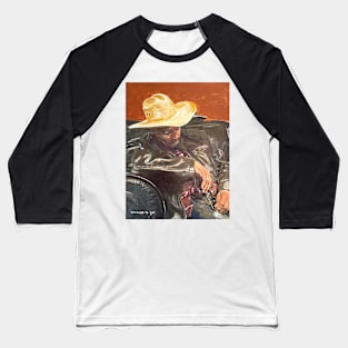 Sleeping Cowboy Baseball T-Shirt